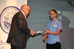 Ove Eriksson med Erik Sjöqvist, m/s Stena Jutlandica.