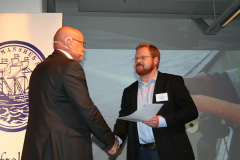 Ove Eriksson med Dan Eliasson Rüngas, m/s Stena Foreteller.