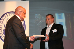 Ove Eriksson med Thomas Aksberg, m/s Galaxy.
