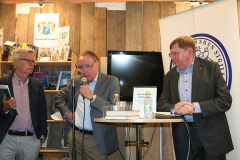 Lennart Johnsson med Anders Wällhed och Tomas Abrahamsson.