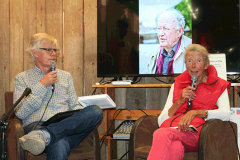 Lennart Johnsson och förläggaren Lena Pilborg om Ove Allansson.