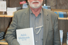 Jan Horck om sin historik över Malmö Sjöbefälsskola.