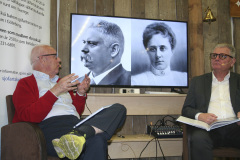 ”Över älven och ut på världshaven”: Krister Bång och Rickard Sahlsten.