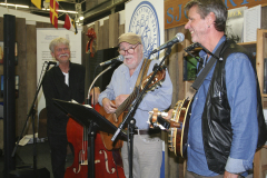 Musikgruppen KAL, med veteranen Bosse Andersson i mitten.